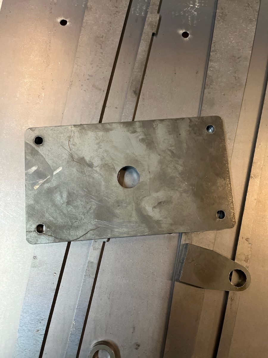 metal laser cut plate